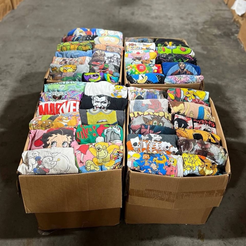 Mix mystery blind box tee T-shirts lot wholesale bundle tee unisex clothes